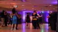 Image shows event lighting provided by Artistic Illumination during a workshop and dance which helped make this small intimate gathering stand out.